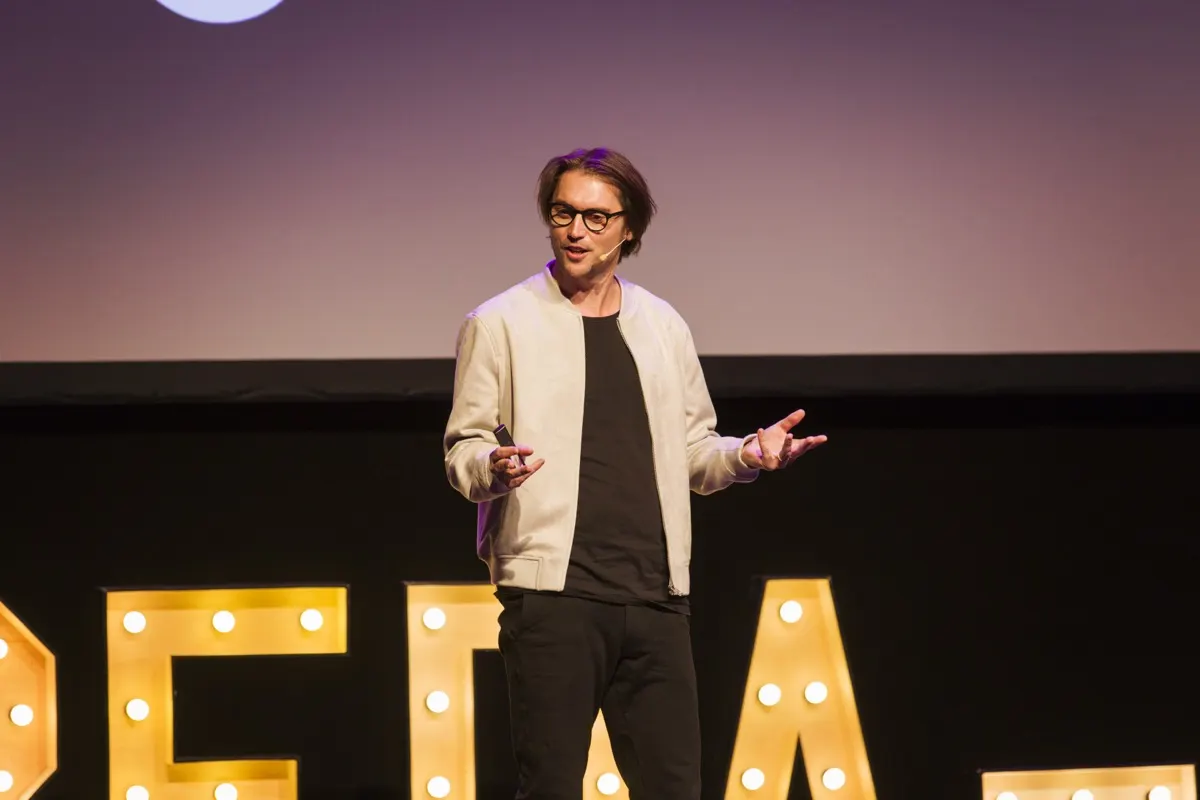 Robbert van Empel op het podium